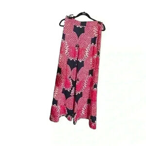 Lolly Wolly Doodle Womens Pants Size Xs Regular Black / Magenta Pineapples dp10